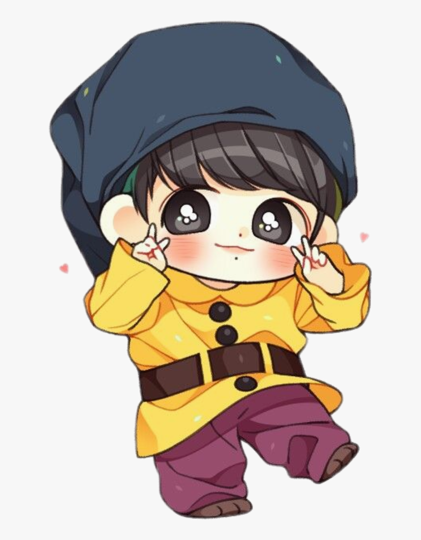 #freetoedit #bts #chibi #jungkook - Bts Chibi Cute Jungkook, HD Png Download, Free Download