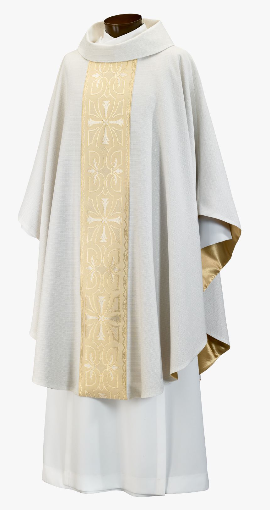 Ol282w Gothic Chasuble- Gold - Priest, HD Png Download, Free Download