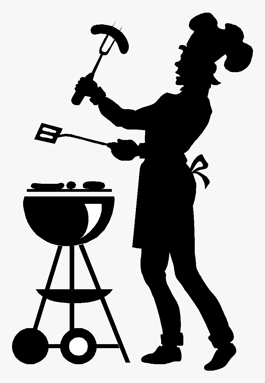 Bbq Black And White Clipart, HD Png Download, Free Download