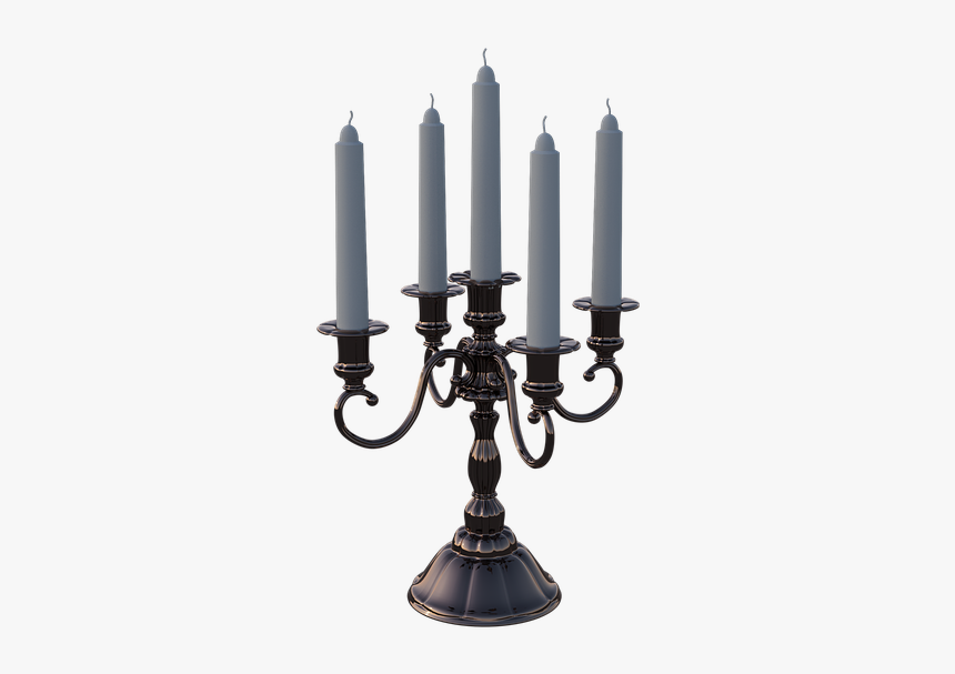 Candles, Holder, Brass, Light, Burn, Flame, Candlestick - Candle, HD Png Download, Free Download