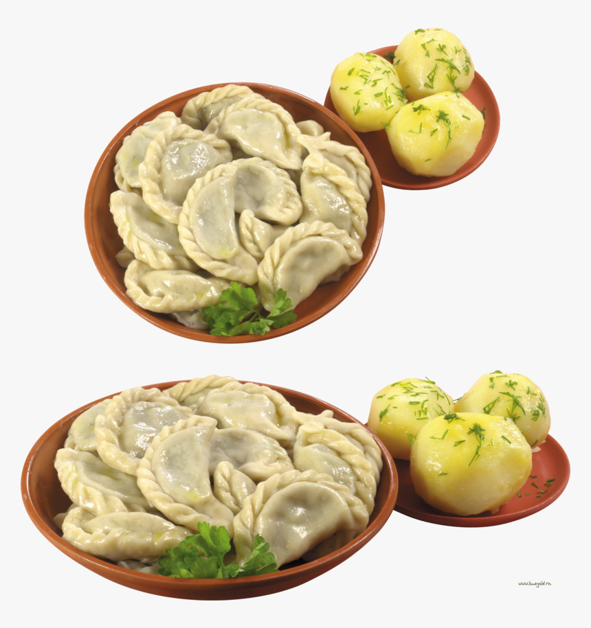 Vareniki Background Transparent Pierogi - Рецепт Вареники Картошкой И Грибами, HD Png Download, Free Download