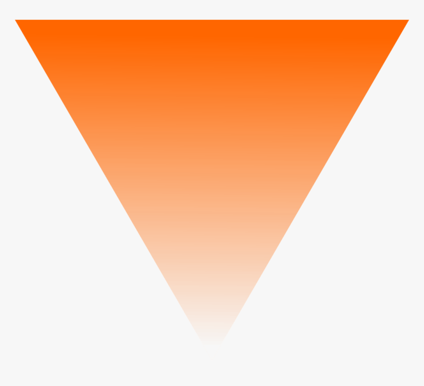 Triangle Orange Png , Png Download - Upside Down Orange Triangle, Transparent Png, Free Download