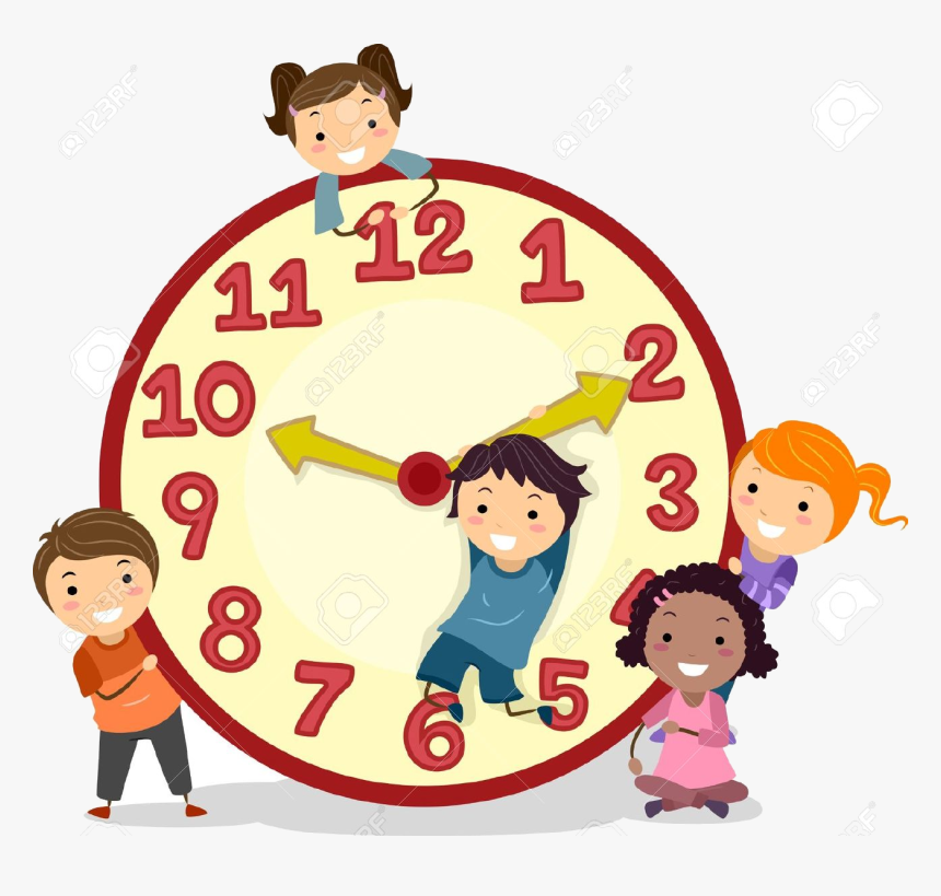 Circle Time Clipart Free Best On Transparent Png - Time Clipart, Png  Download - kindpng