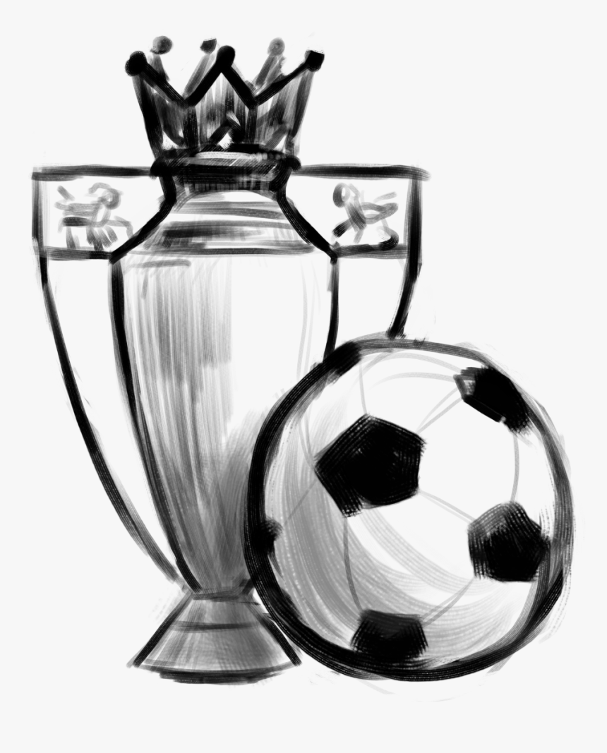 Sports Trophy - Sketch, HD Png Download, Free Download