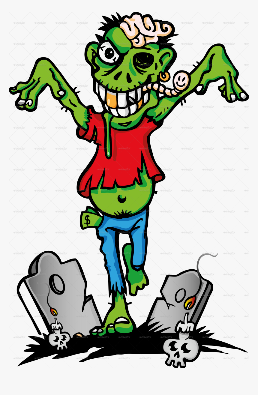 Transparent Background Zombie Clipart, HD Png Download, Free Download