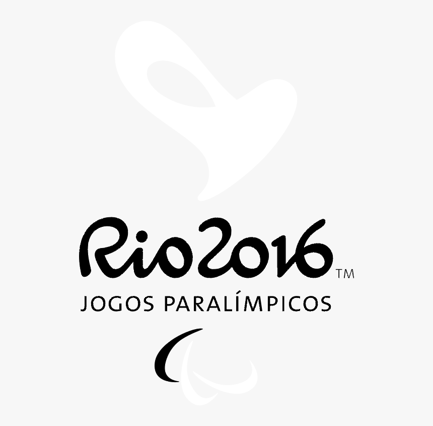 Paralympics Rio 2016 Logo Black And White - Rio 2016, HD Png Download, Free Download