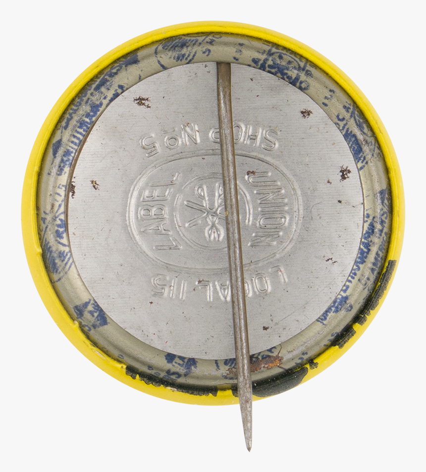 Joe Must Go Yellow Button Back Political Button Museum - Circle, HD Png Download, Free Download