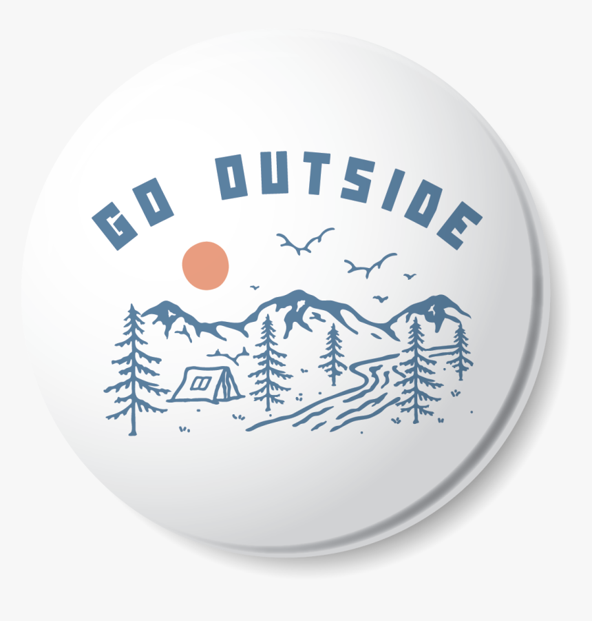 Go Outside Scene Button - Marathon, HD Png Download, Free Download