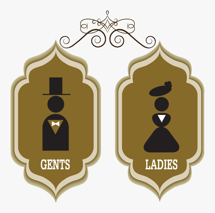 And Toilet Men Sign Logo Icon Women Clipart - Icon Ladies Toilet Logo, HD Png Download, Free Download