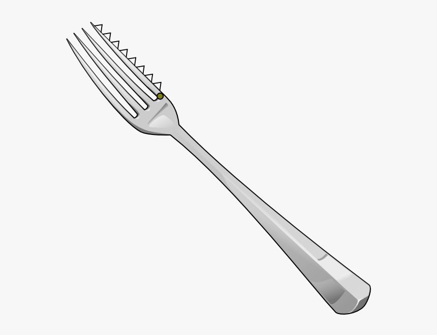 Sharp Fork Clip Art Clkerm Vector Clip Art Online - Metal Fork Clipart, HD Png Download, Free Download