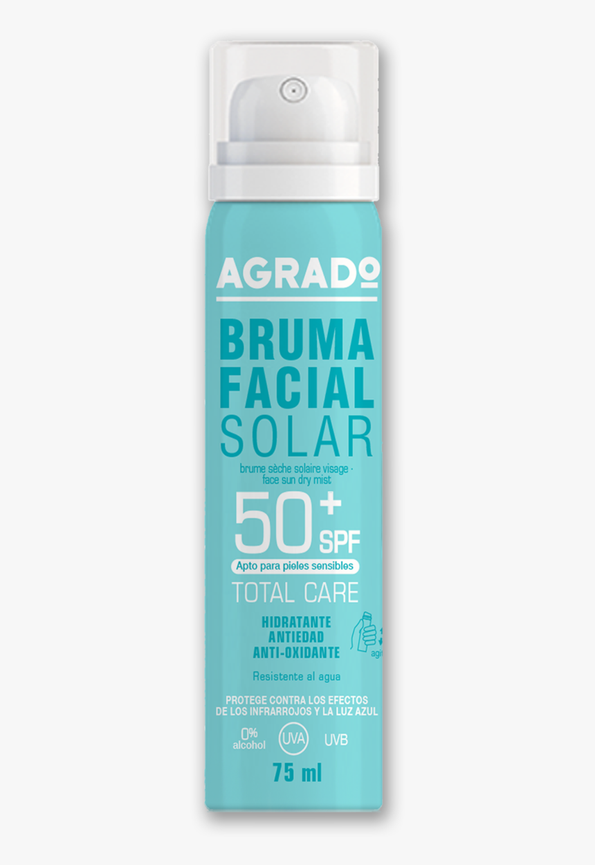 Agrado Bruma Facial Solar 50 Plus Spf, HD Png Download, Free Download