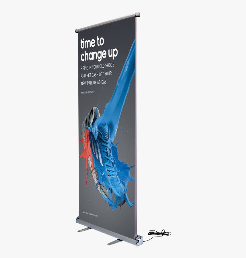 33 - Scrolling Banner Stand, HD Png Download, Free Download