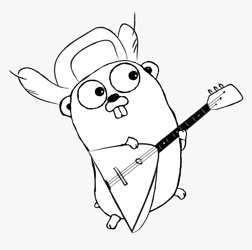 File - Gopher-ru - Golang Gophers, HD Png Download, Free Download