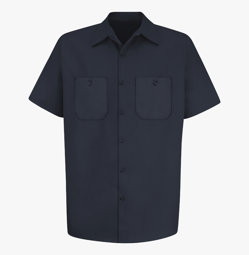 Men"s Short Sleeve Wrinkle-resistant Cotton Work shirt - Active Shirt, HD Png Download, Free Download