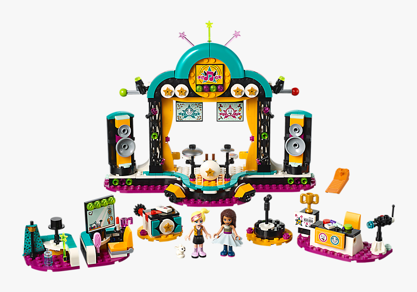 Andrea"s Talent Show - Lego Friends Andrea's Talent Show, HD Png Download, Free Download