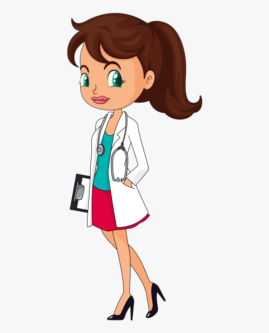 Soq2 6k0y 150121 Clip Art, Cards And Scrapbooking - Doctor Girl Clipart, HD Png Download, Free Download
