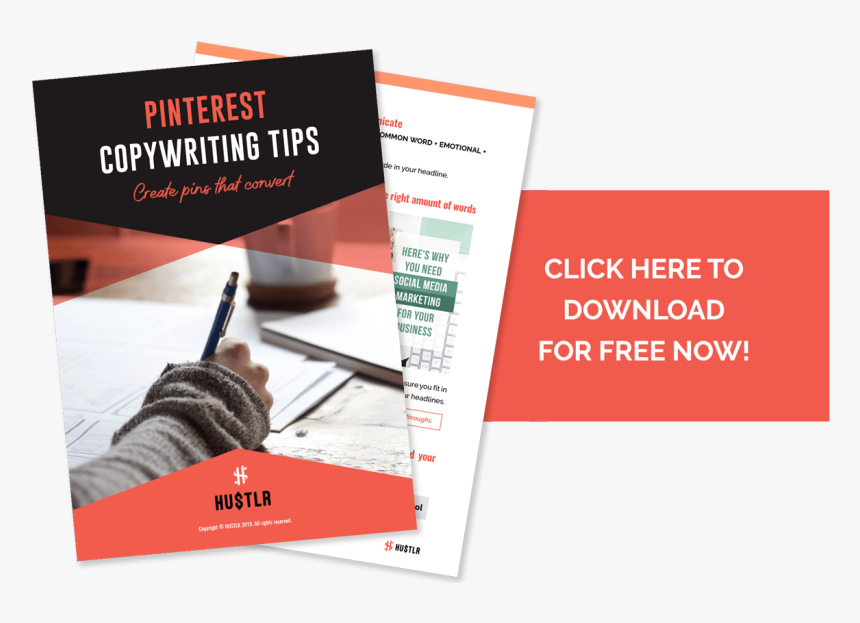 Hustlr Pinterest Copywriting Tips - Flyer, HD Png Download, Free Download