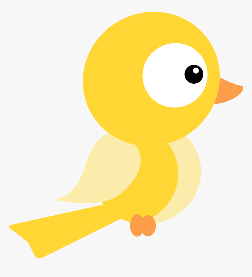 Branca De Neve Minus - Yellow Bird In Clip Art, HD Png Download, Free Download