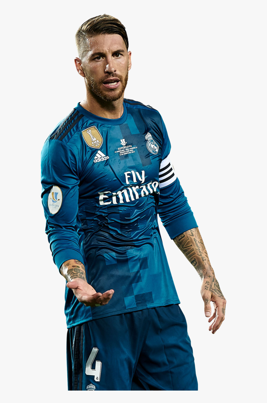 Sergio Ramos 2017 2018 , Png Download - Sergio Ramos Png, Transparent Png, Free Download