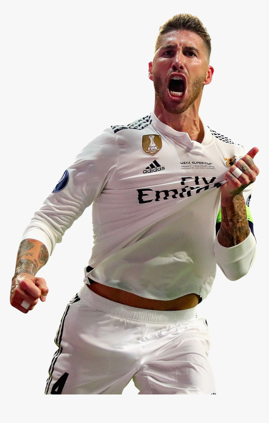 Sergio Ramos Render - Real Madrid Sergio Ramos Png, Transparent Png, Free Download