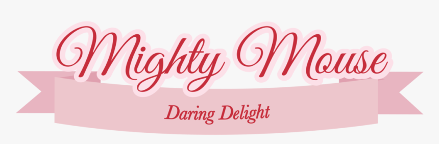 Mighty-mouse - Calligraphy, HD Png Download, Free Download