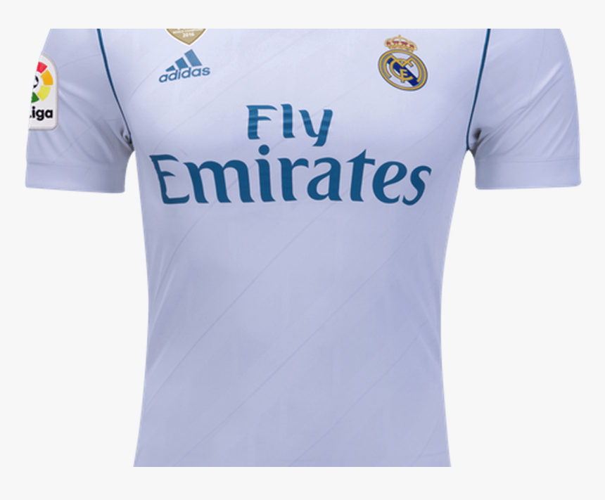 Real Madrid 17/18 Home Jersey Sergio Ramos - Arsenal, HD Png Download, Free Download
