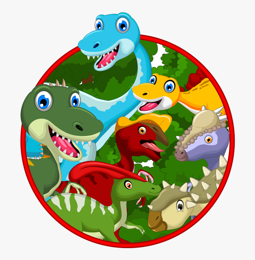 Clipart Dinosaur Frame - Fondos De Dinosaurios Animados Png, Transparent  Png - kindpng