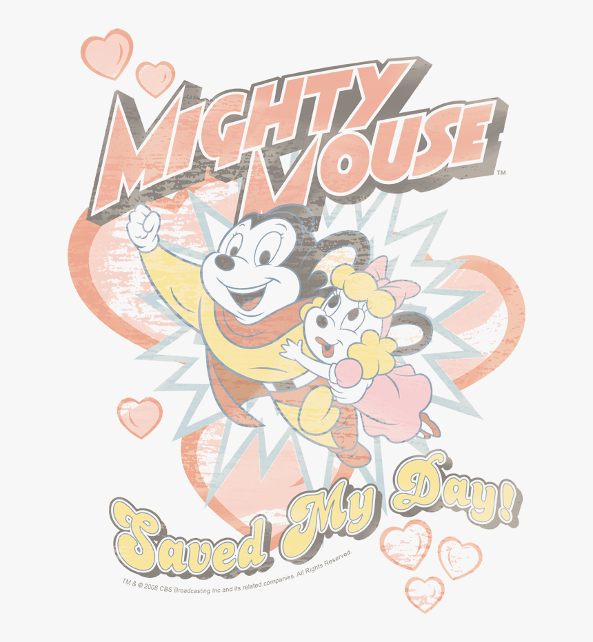 Mighty Mouse With Girl, HD Png Download, Free Download