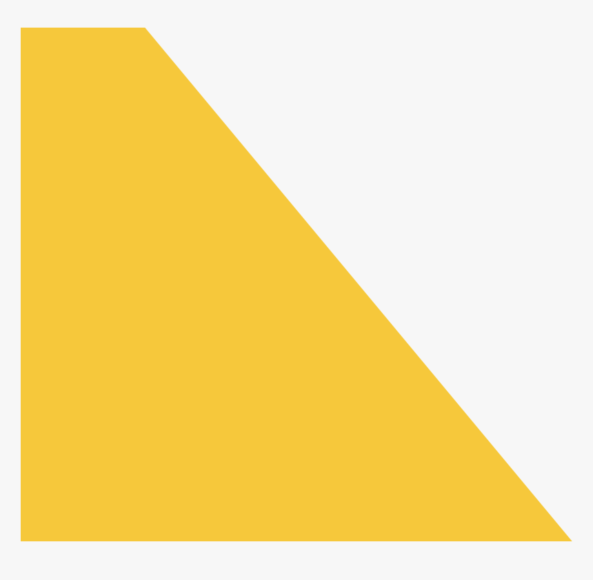 Gold Right Angled Triangle, HD Png Download, Free Download