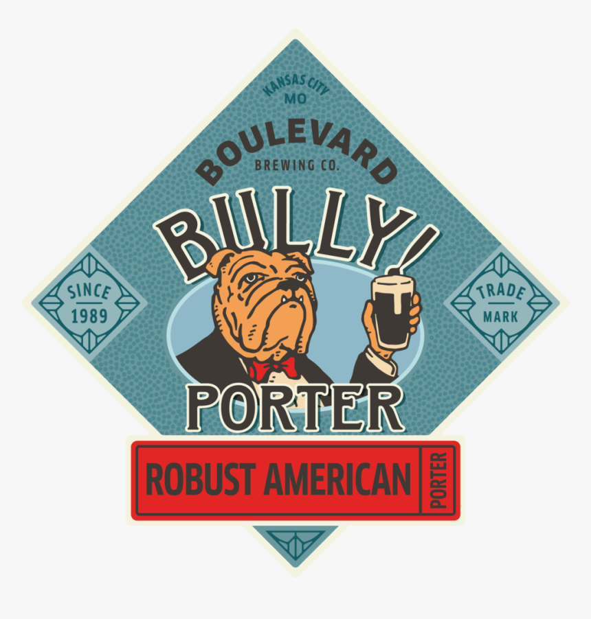 Blvd Logo Bully Porter - Bully Dog Beer, HD Png Download, Free Download