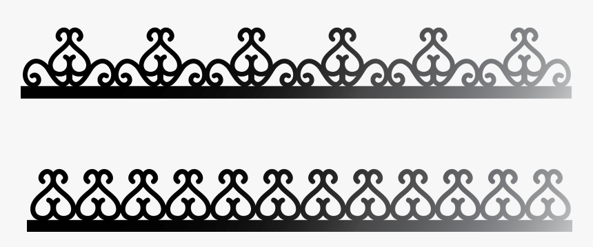 Wrought Iron Border - Wrought Iron Border Design, HD Png Download, Free Download
