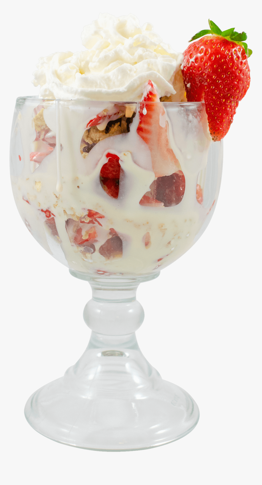 Fresas Con Crema - Sundae, HD Png Download, Free Download