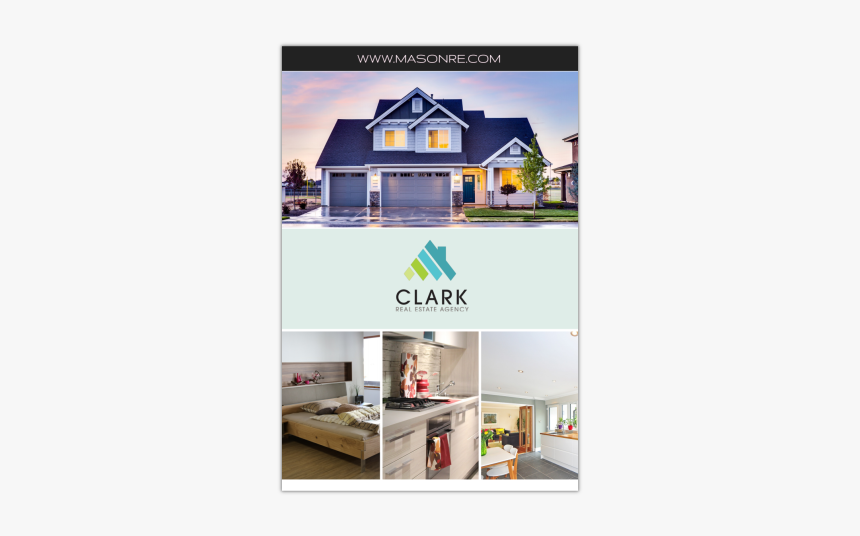 Real Estate Collage Pinterest Graphic Template Preview - House, HD Png Download, Free Download