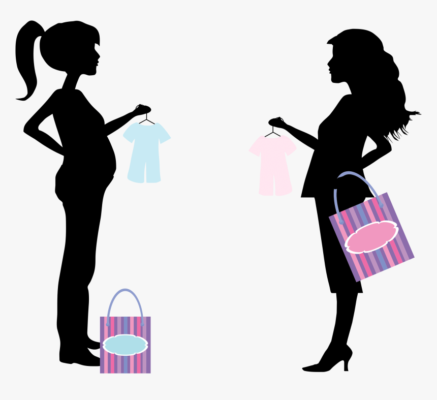 Pregnant Women Clip Art - Organized And Unorganized Sector, HD Png Download, Free Download