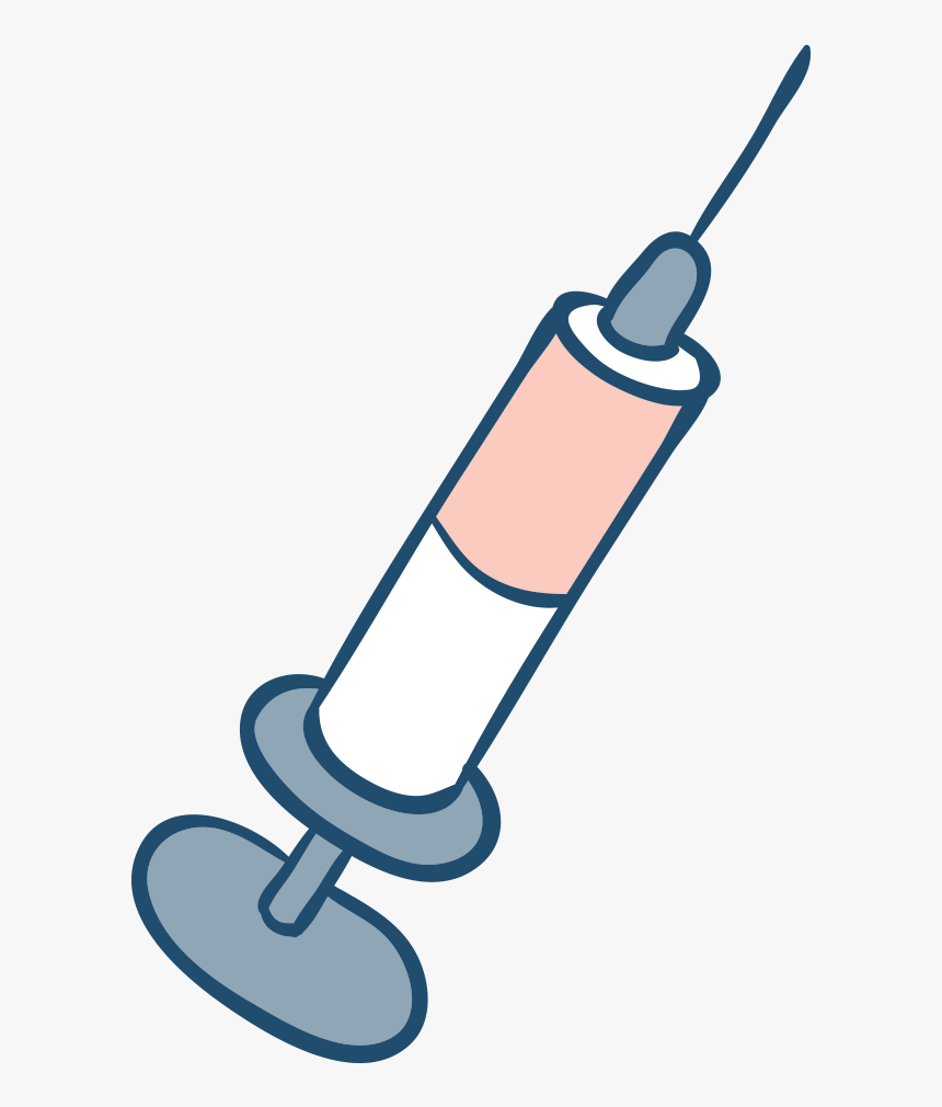 Transparent Syringe Clip Art - Cartoon Syringe Png, Png Download, Free Download