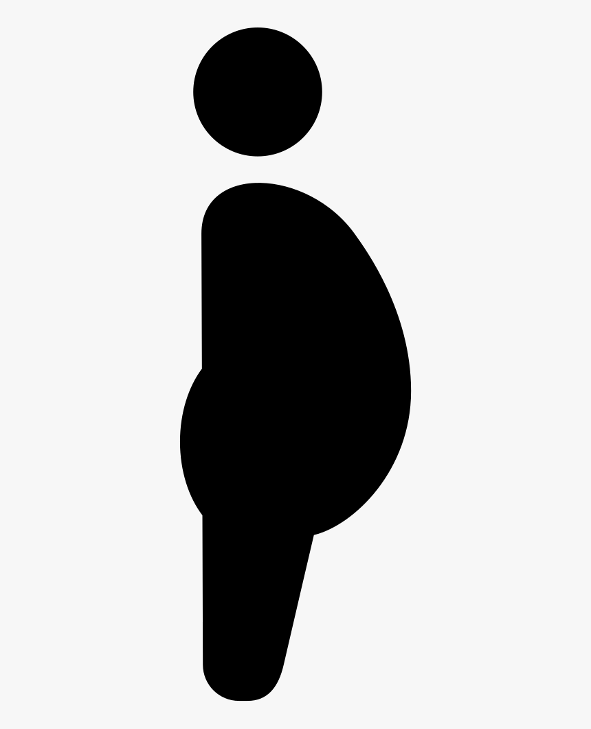 Pregnant Woman - Circle, HD Png Download, Free Download