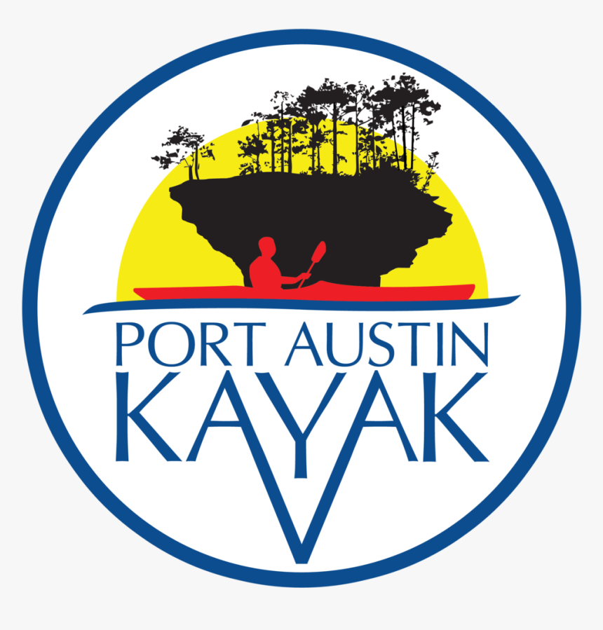 Port Austin Kayak Circle Logo - Port Austin, HD Png Download, Free Download