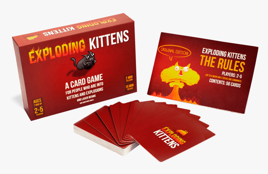 Exploding Kittens A Card Game About Kittens, HD Png Download, Free Download