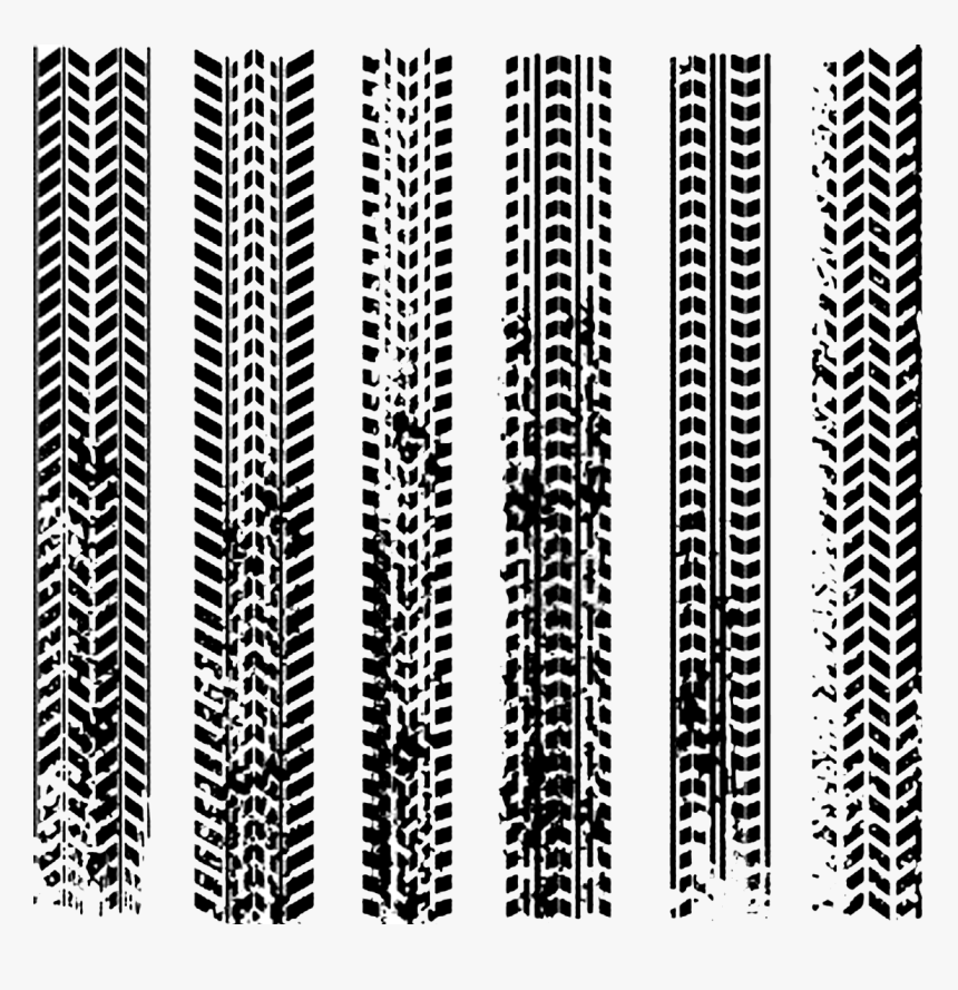 Track Clipart Tire Mark - Bike Tire Tread Free, HD Png Download, Free Download