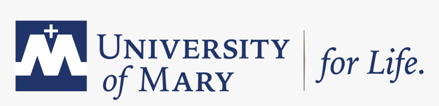 University Of Mary Logo Bismarck Nd, HD Png Download, Free Download