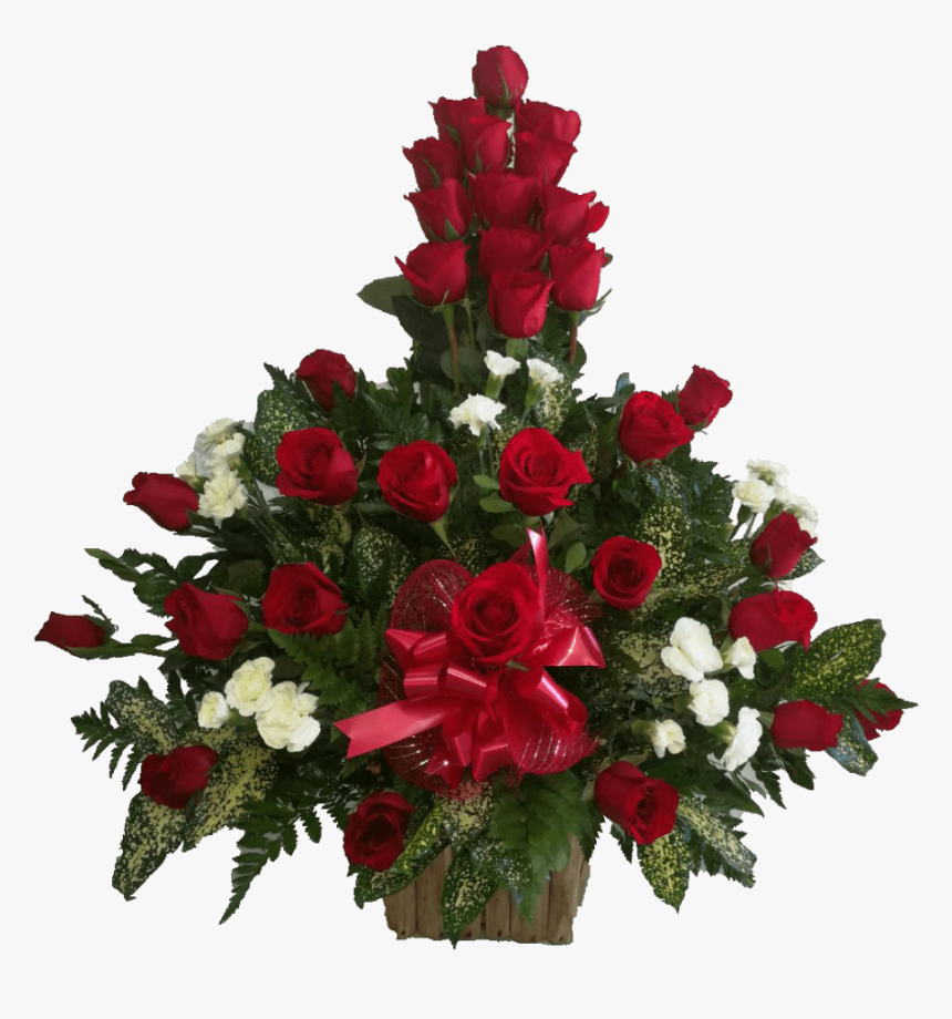 Arreglos Florales Con Rosas Rojas, HD Png Download, Free Download