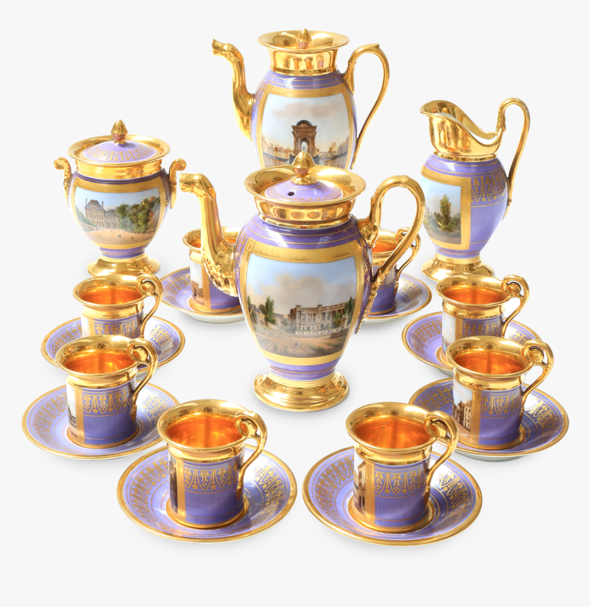 Thomas Goode Vintage Teaset - Saucer, HD Png Download, Free Download