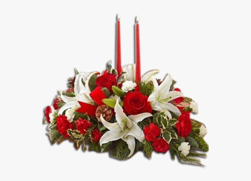 Flower Arrangement For Christmas Home, HD Png Download, Free Download