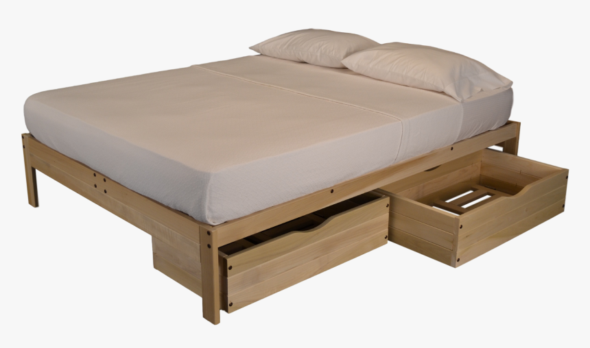 Platform Bed Frames Without Headboards, HD Png Download, Free Download