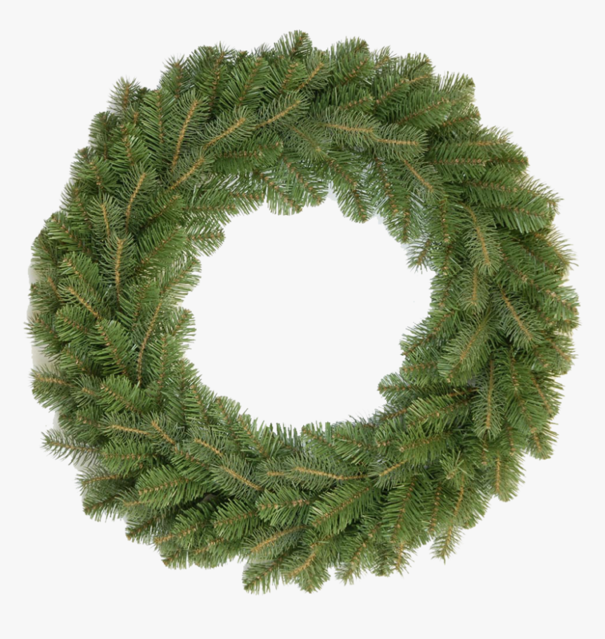 Green,wreath,christmas Decoration,leaf,oregon Family,colorado - Венок Хвойный, HD Png Download, Free Download