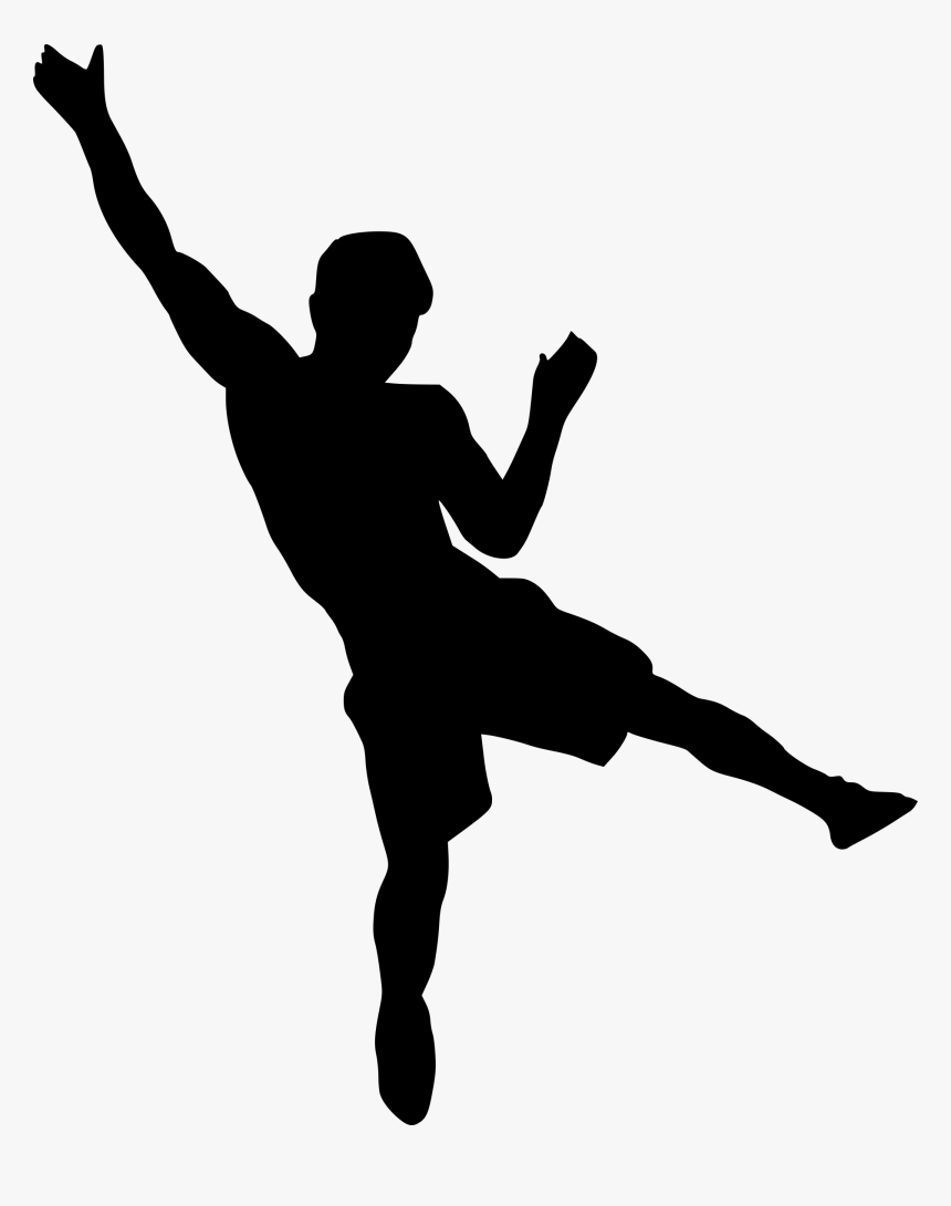 Climber Silhouette Png, Transparent Png, Free Download