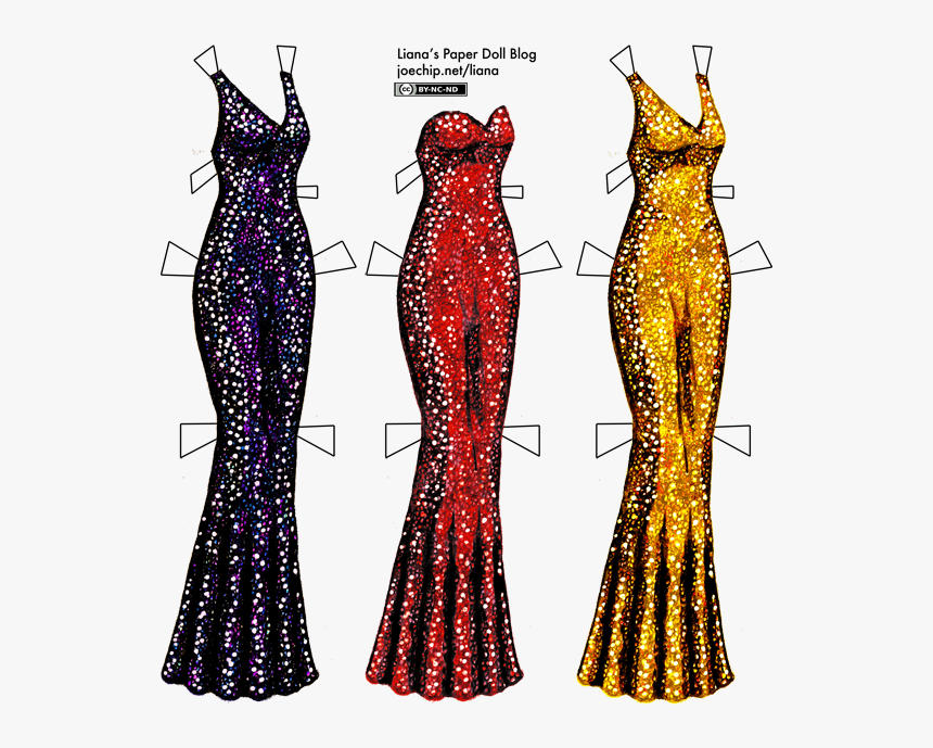 Draw A Sequin Dress, HD Png Download, Free Download