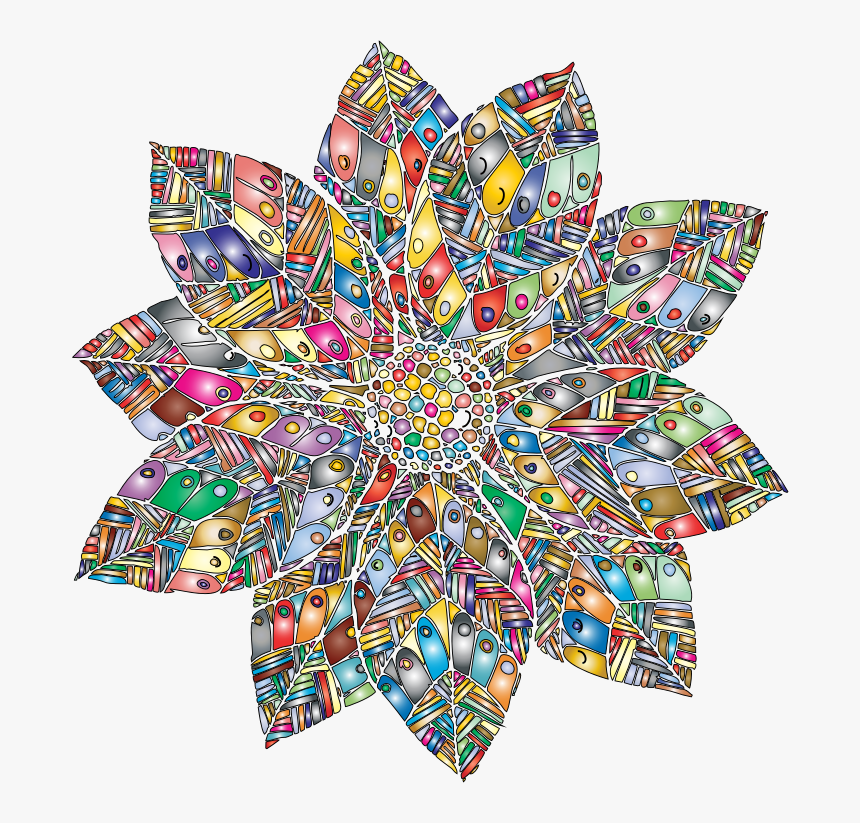 Drawn Flower Png, Transparent Png, Free Download