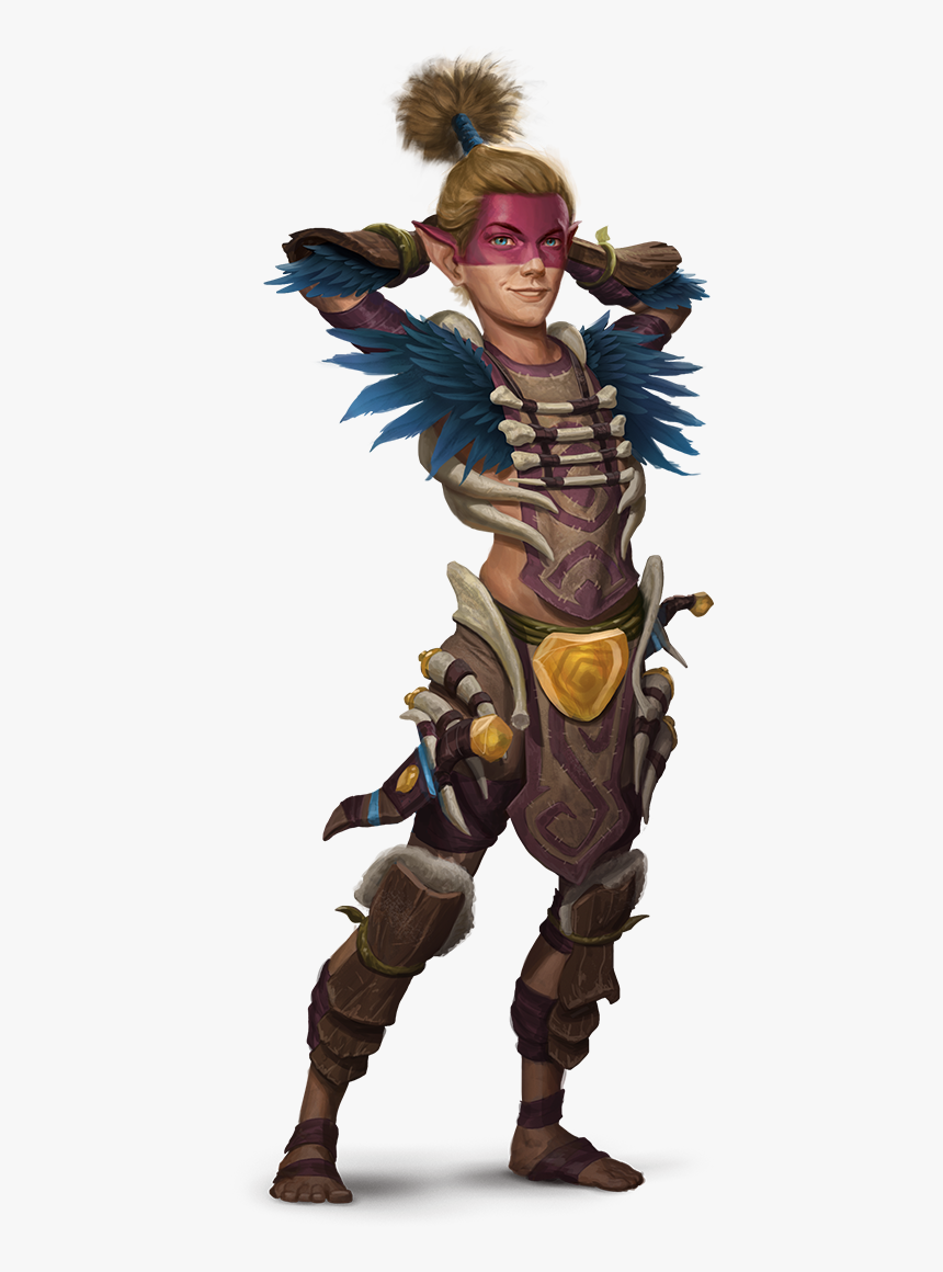 Halfling Male 1080 Transparent - Pathfinder Halfling, HD Png Download, Free Download
