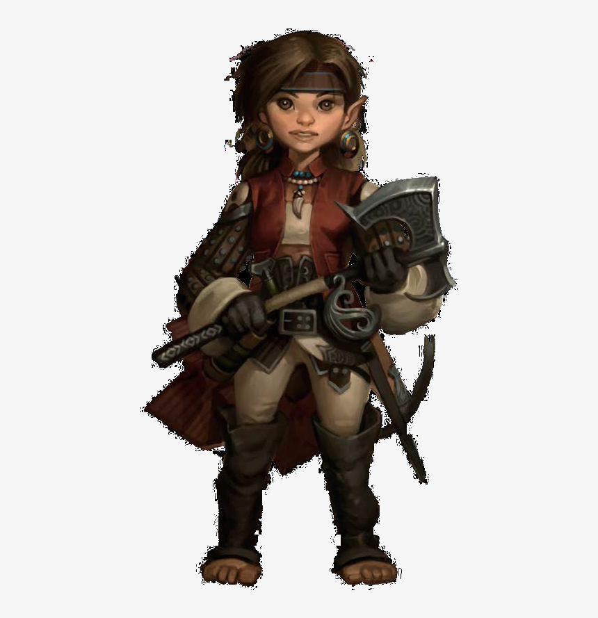 Female Rock Gnome Dnd, HD Png Download, Free Download